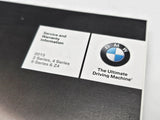 Original Bmw F30 F33, 3 Series 2015 Service And Warranty Information USA
