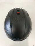 casco de moto original Nikko casco de moto negro mate talla XXL 63-64 cm N-916