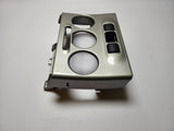 Original Opel Zafira 1.8 2003 Cache de commande de chauffage argent 024420732