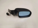 Original exterior mirror, electric, right, black, Audi A4 FA035910