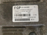 กล่องควบคุมเครื่องยนต์ Opel Corsa 1.3 JTD MJD6JOC2 หมายเลข 55190069 7160002306