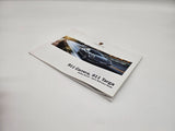 Original PORSCHE 911 CARRERA 2017 991 Quick Betriebsanleitung englisch