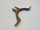 BMW 5er Leiste Lenkradschalter Unterteil Holzoptik (6760581) Original