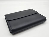 Original BMW 7er E38 Bordmappe Leder schwarz