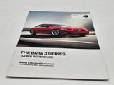 BMW 3er F30 Schnell Betriebsanleitung 2017 Bedienungsanleitung englisch