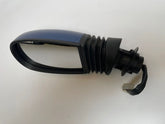 Original Fiat Punto II 2 Außenspiegel / Seitenspiegel Elek. Links Blau 0157181