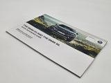 Original BMW X5 F15 X6 Quick Bedienungsanleitung 2015 Bordbuch englisch