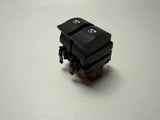 Original Renault Scenic II switch window regulator left front brown 315050A