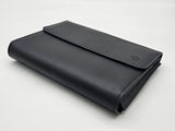 Original BMW 7er E38 Bordmappe Leder schwarz