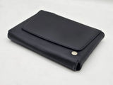 Original Alpina BMW E90 E91 D3 Bordmappe Leder Schwarz
