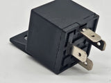 JD1912 DC12V Spule 40A 4 Stifte Elektromagnetisches Kfz Relais Schwarz