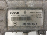 Boîtier de commande moteur 030906027K Bosch 0261203914 VW Polo 6N Année 1996 K4