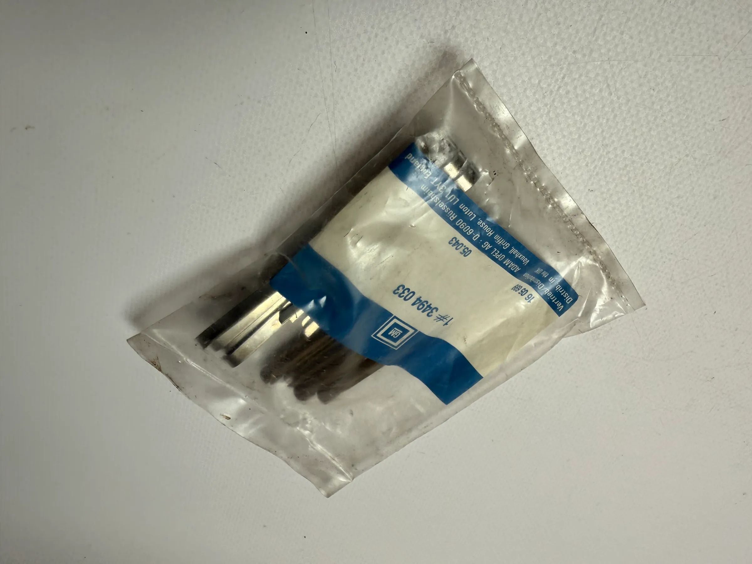 Original GM / Opel etc. accessory kit, disc brake pad front 3494033 