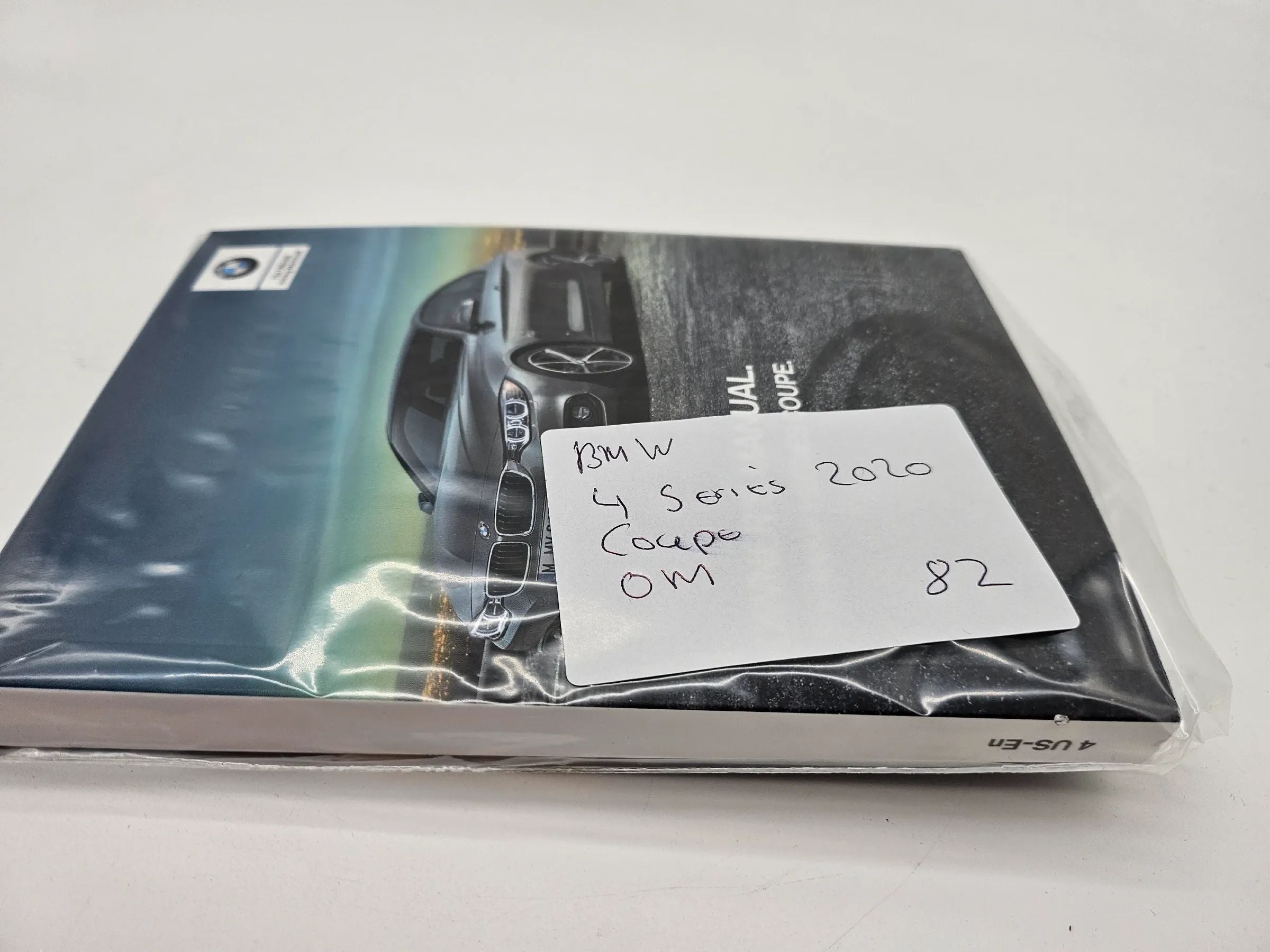 BMW 4er COUPE F36 Betriebsanleitung 2020 Bedienungsanleitung englisch