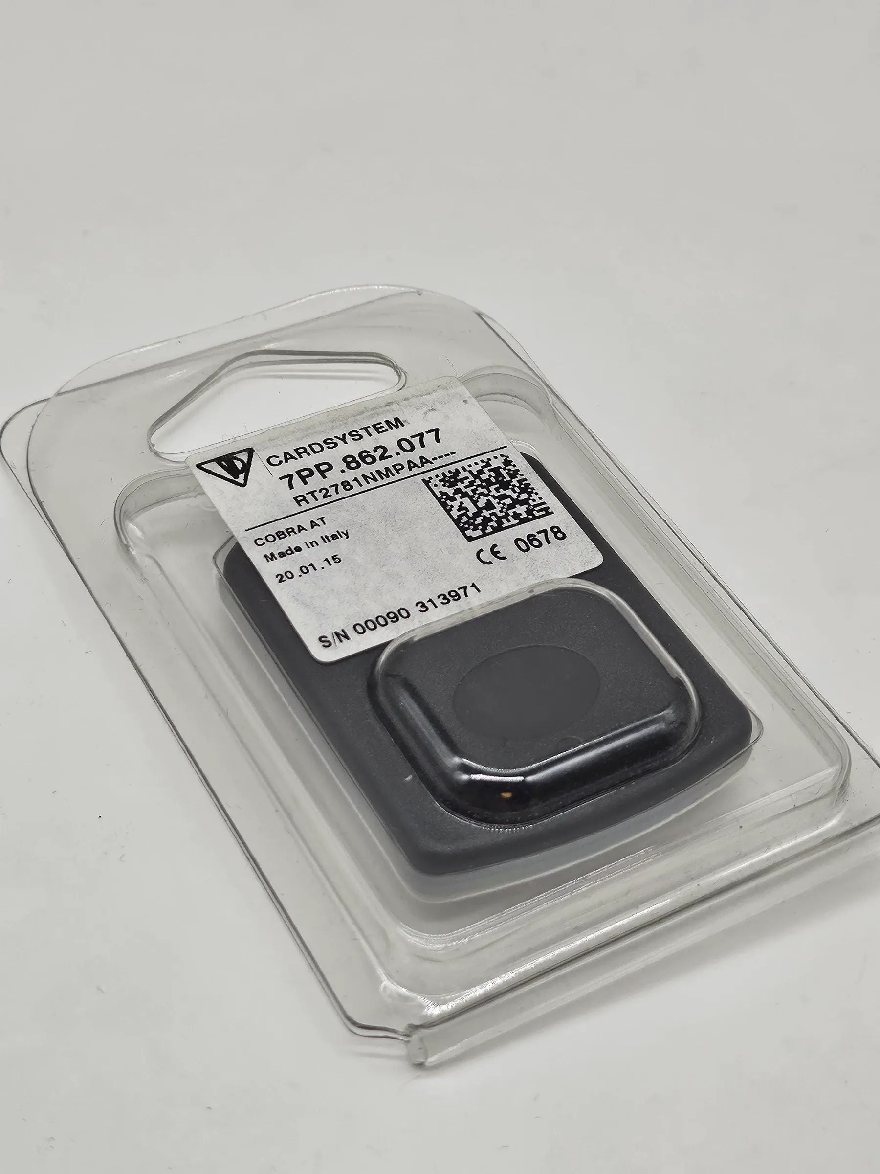 Original Porsche Cardsystem VTS DRIVER CARD 7PP.862.077