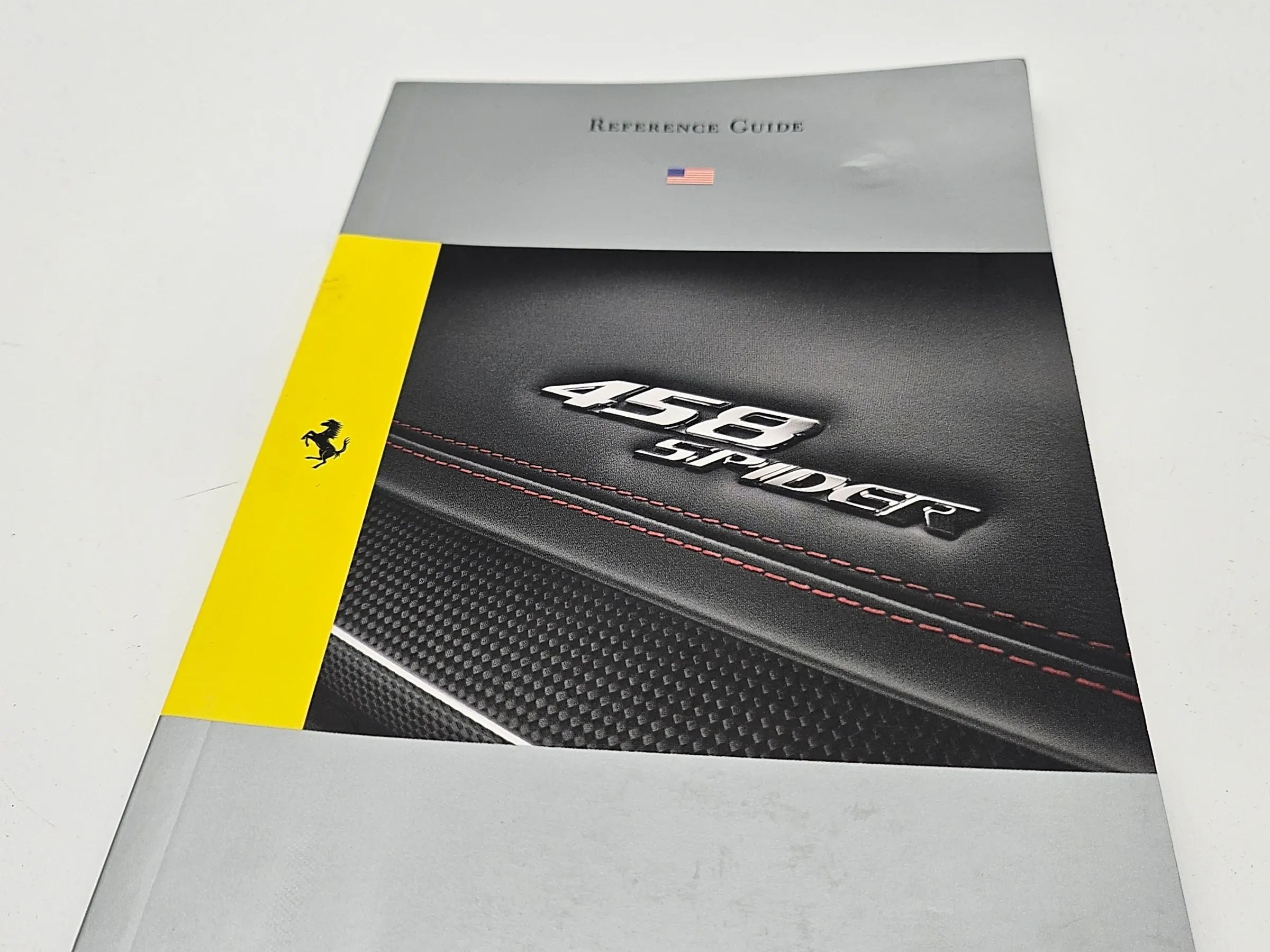 Original Ferrari 458 Spider Reference Guide Handbuch englisch  Stand 06/2013