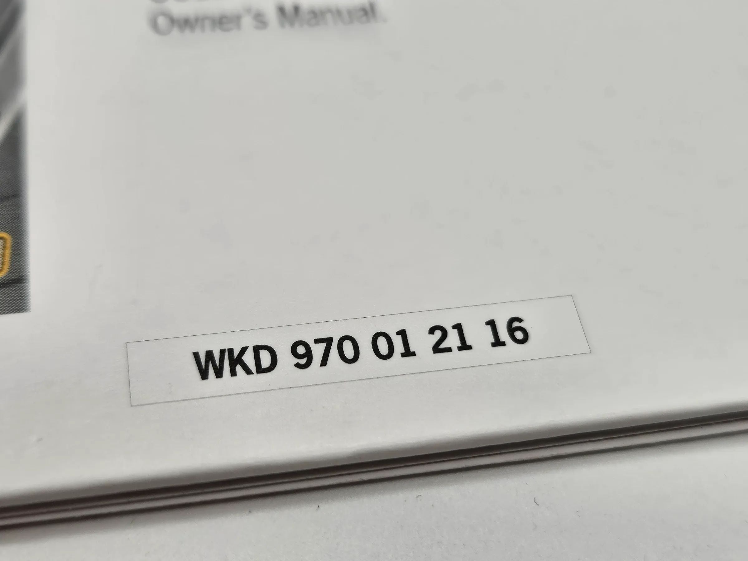 Original Porsche 970 Panamera 4 , 4S ,Turbo  Schnell Betriebsanleitung englisch