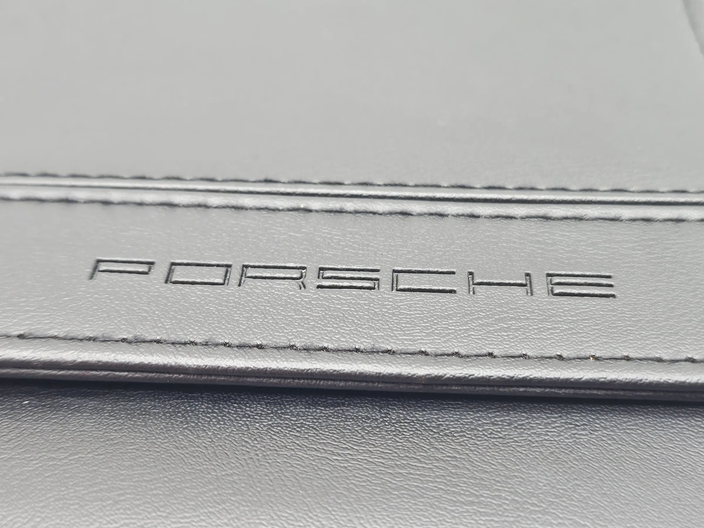 Original Porsche Macan 2015 Bordmappe Leder schwarz