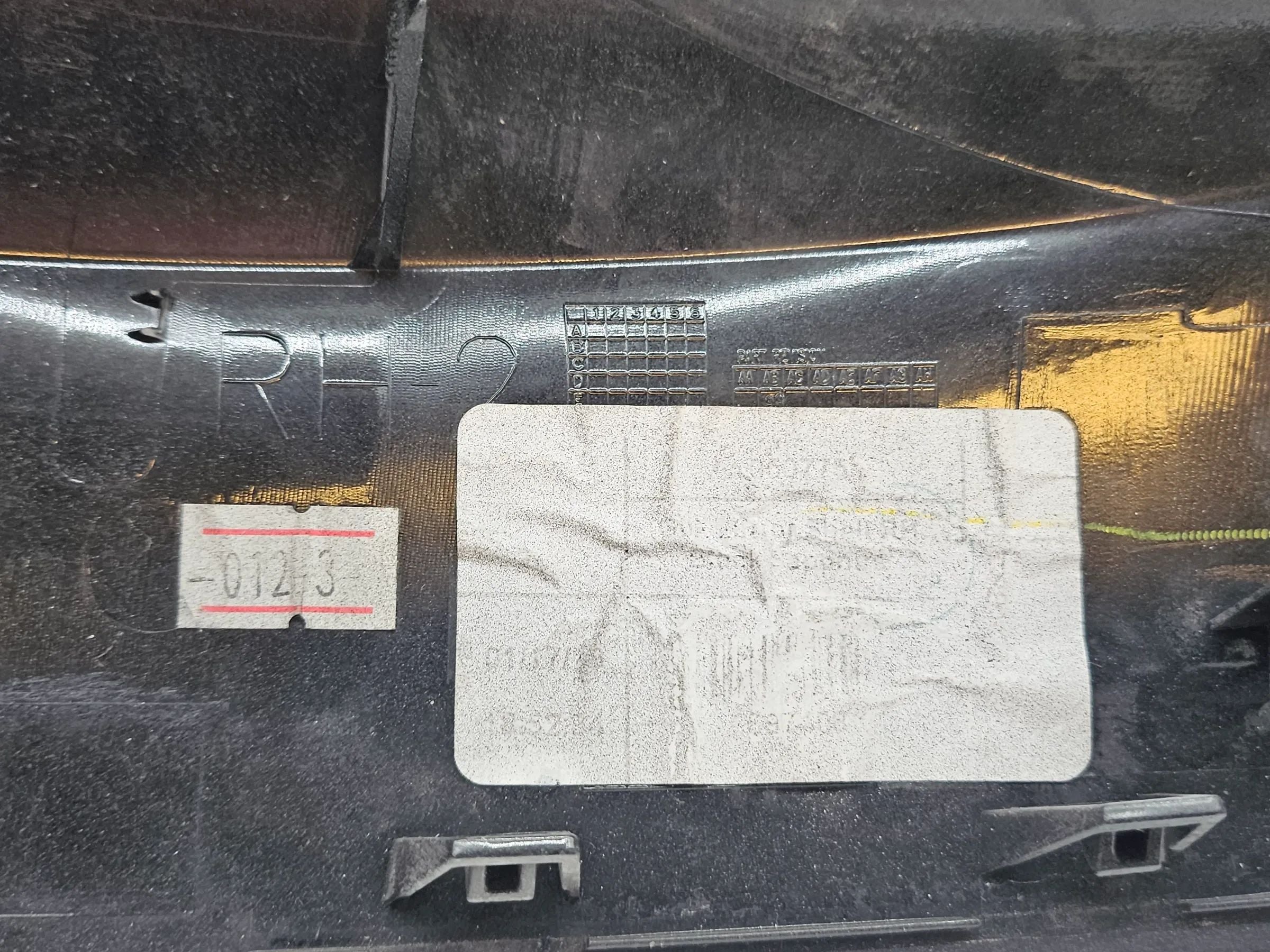 Original BMW X5 G05  Kunststoffverkleidung Außenspiegel rechts schwarz 697018