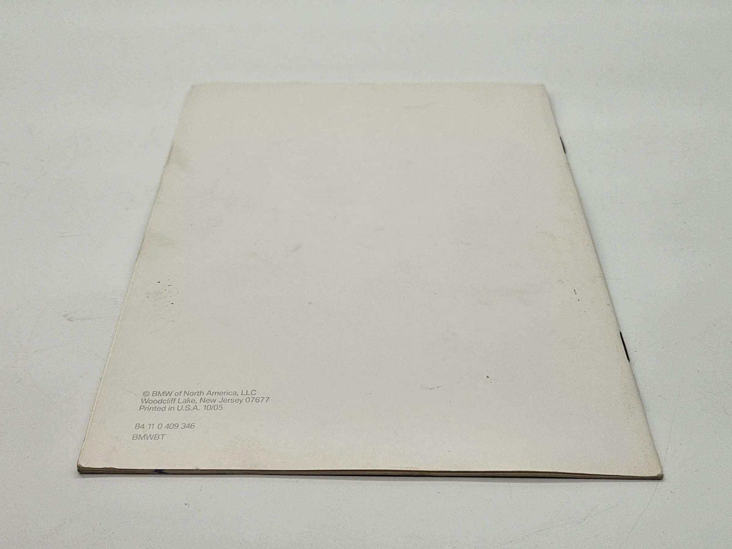 Original BMW  E60 E61 Betriebsanleitung Telefon englisch 2005 8411409346