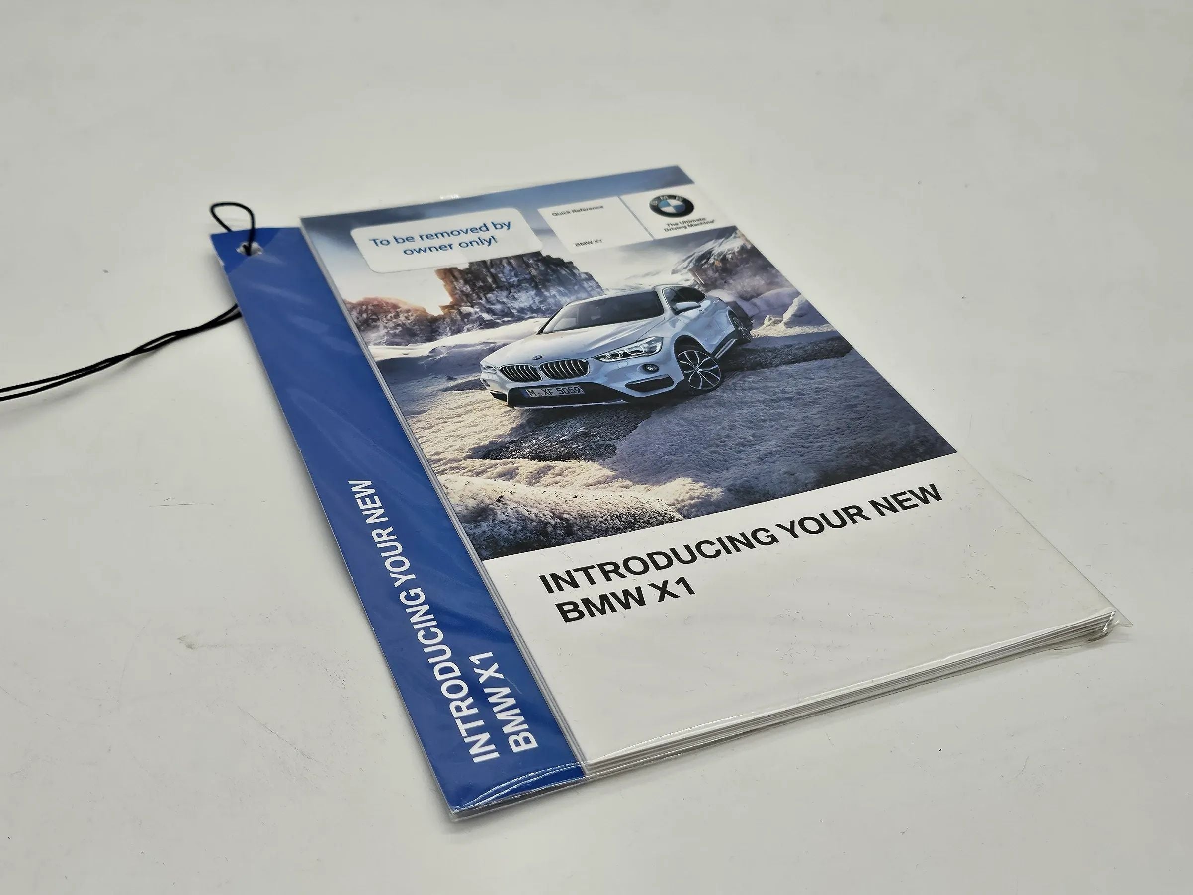 Original BMW X1 F48  2016  Schnell Betriebsanleitung US englisch 01002365364