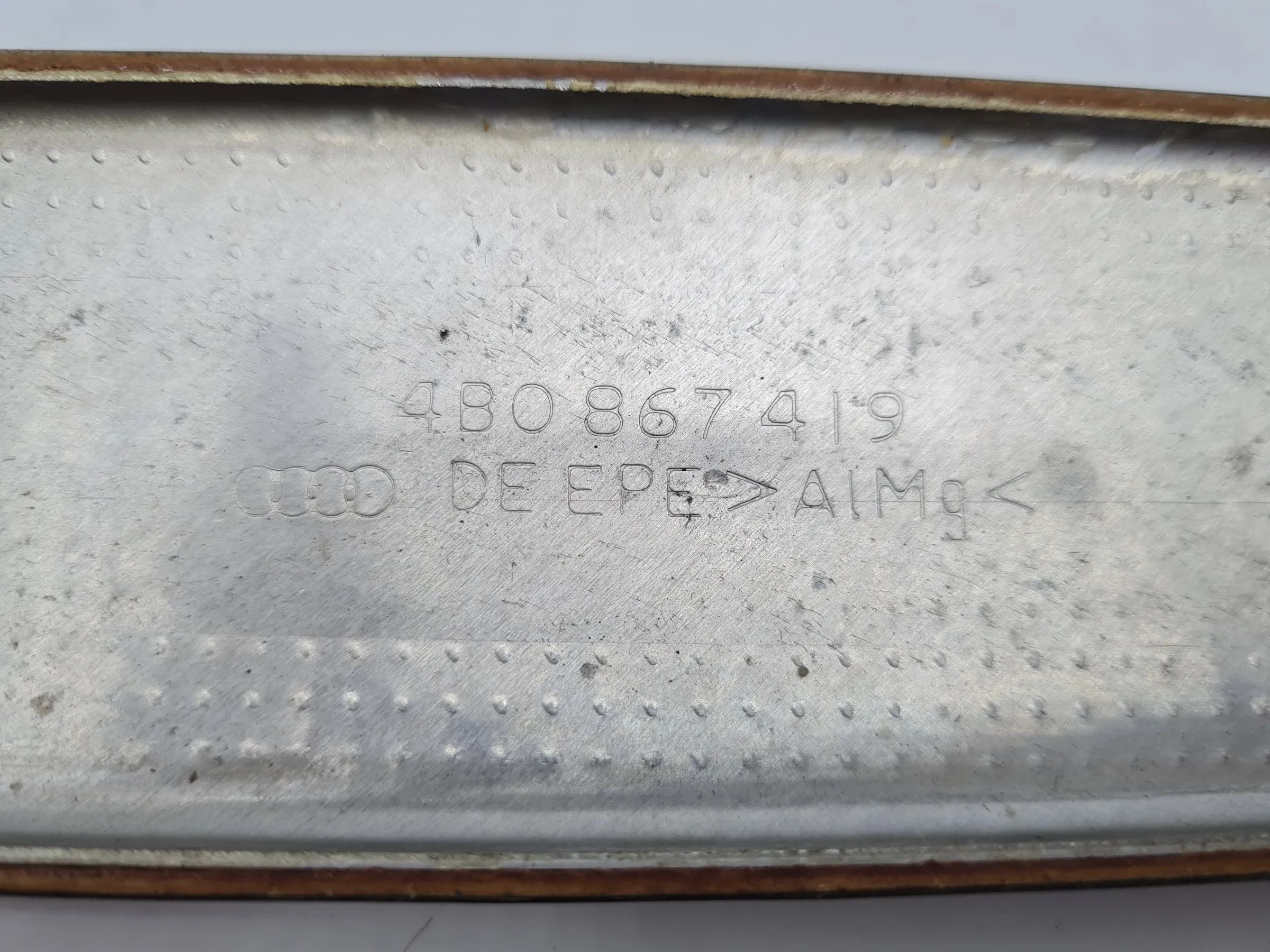 Original Audi A6 (4B) Dekorleiste / Zierleiste Links Hinten 4B0867419