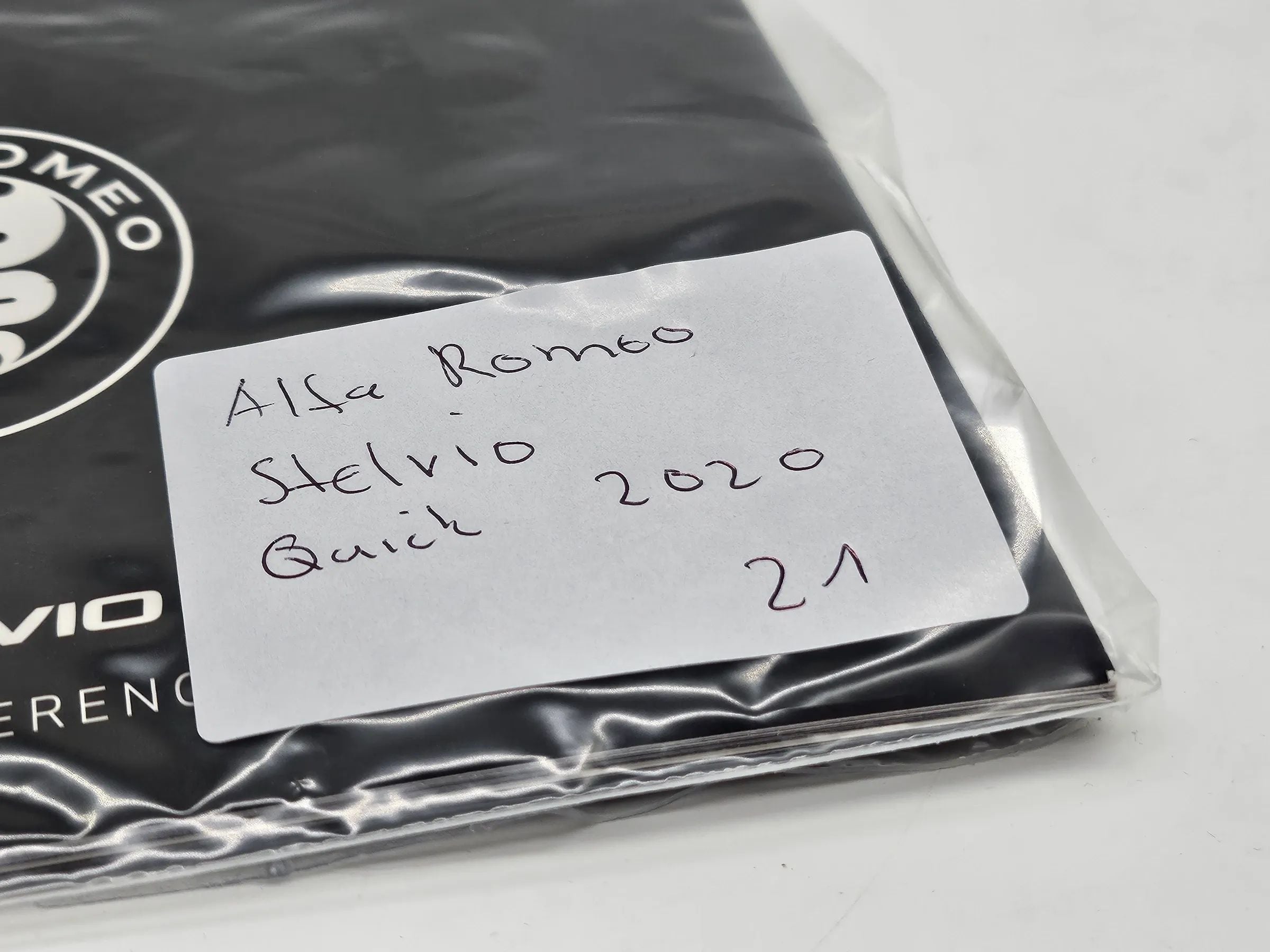 Original Alfa Romeo Stelvio 2020 Quick Betriebsanleitung englisch 20_GU_OM_EN_US