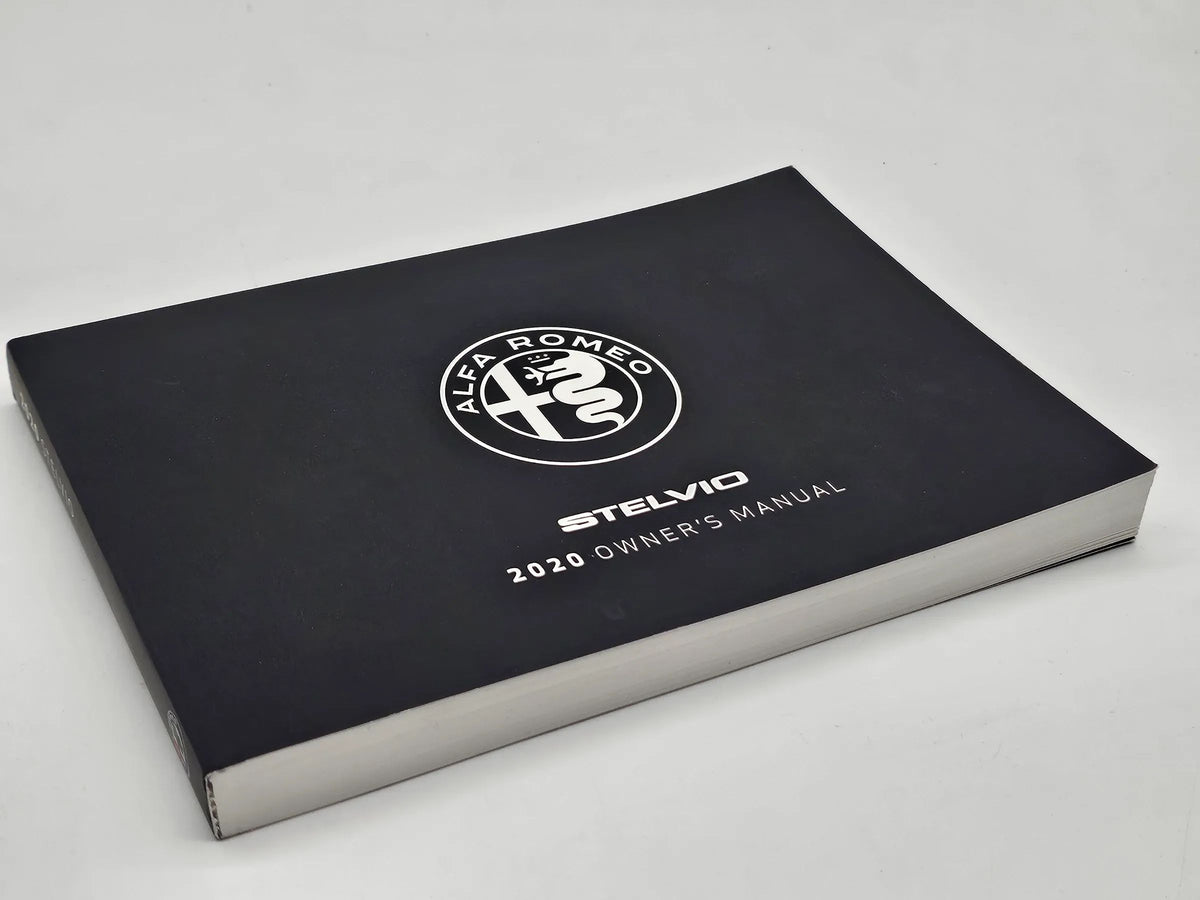Original Alfa Romeo Stelvio 2020 Betriebsanleitung englisch 20_GU_OM_EN_USC