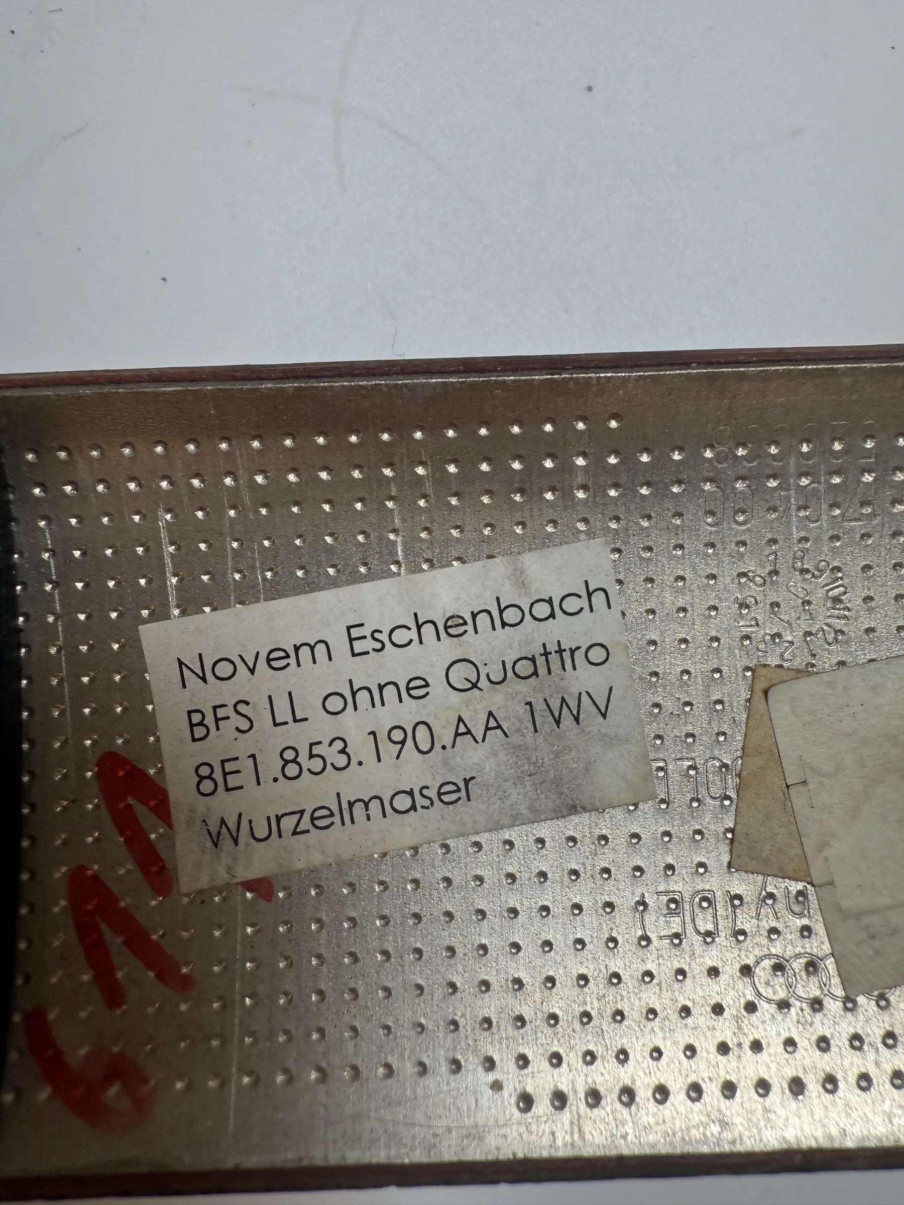 Audi A4 8E Zierleiste Blende Armaturenbrett Dekorleiten 8E1853190AA Wurzelmaser