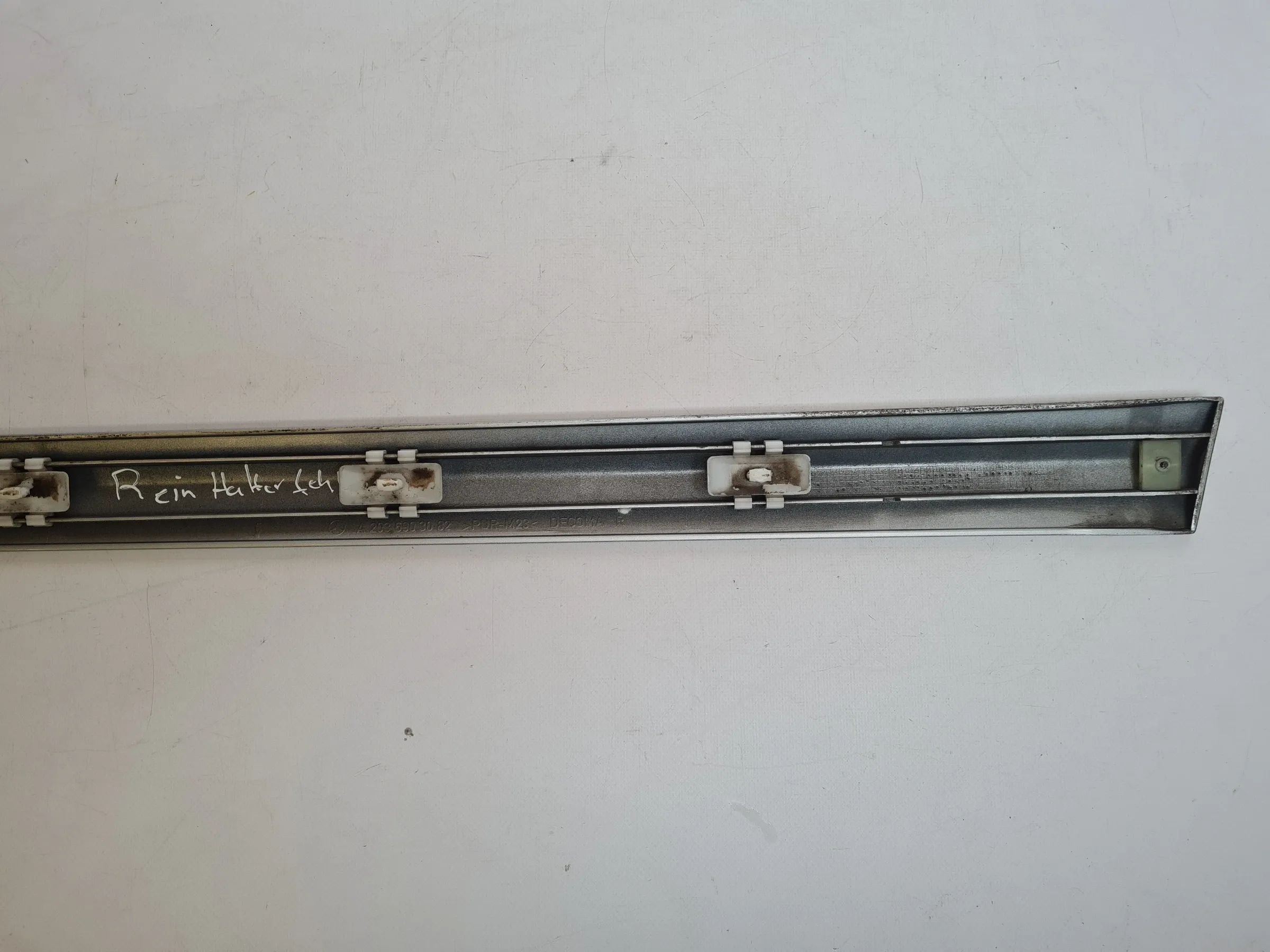 Original Mercedes C-Klasse (CL203) Dekor-/Zierleiste Rechts Silber A2036903082