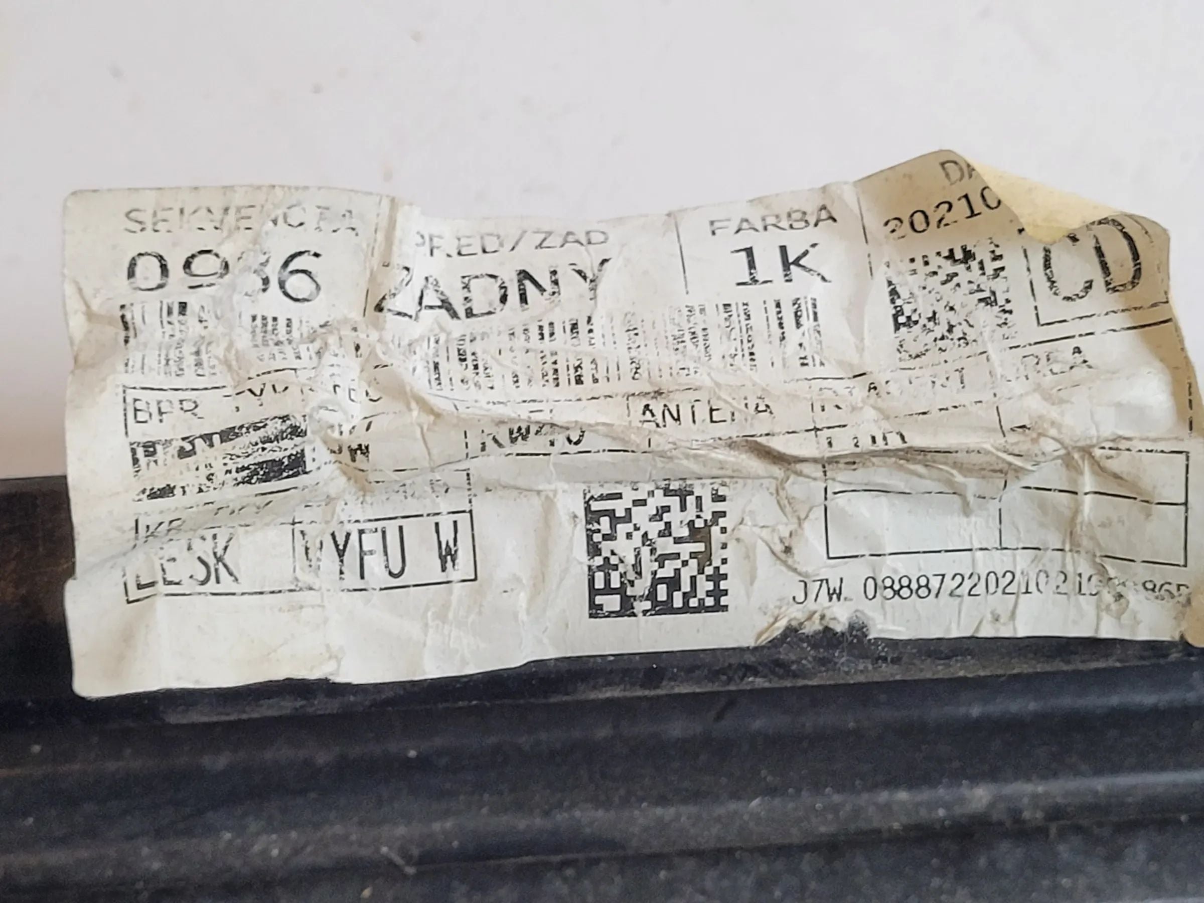 Kia Ceed CD Stoßstangenträger Aufprallträger Hinten 86630-J7301 Original