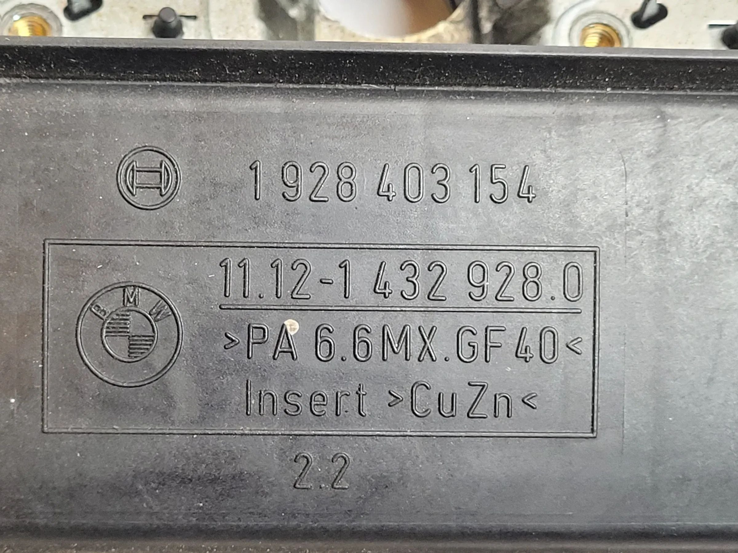 BMW 3er (E46) Ventildeckel Zylinderkopfhaube 11.12-1432928.0 Original