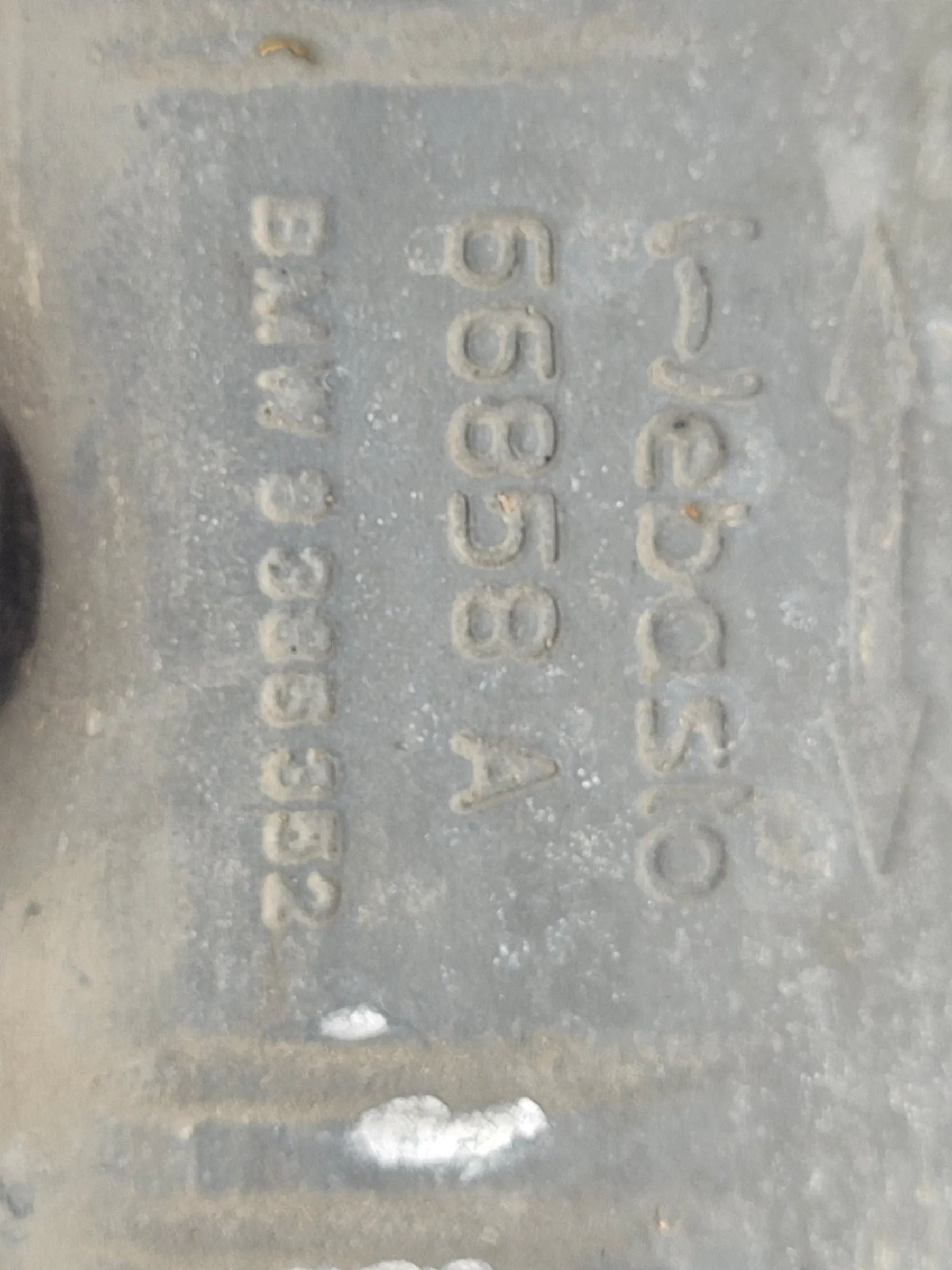 Original Mini One (R50/R53) Abgas Schalldämpfer 66858A
