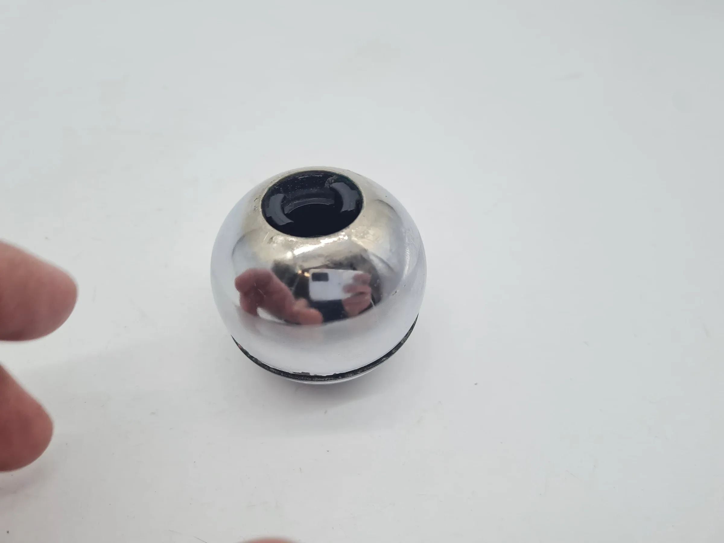 Original Mini One (R50/R53) Schaltknauf Schaltknopf Komplett Silber/Chrom