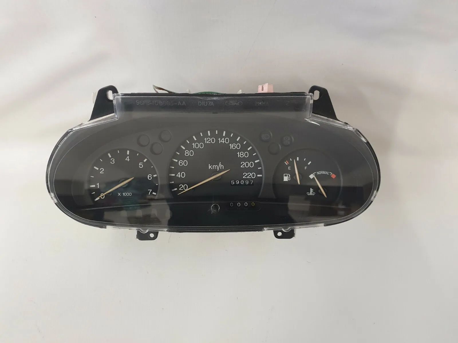 純正 Ford Escort 96FB10849CD 走行距離59,000km タコメーターコンビネーションメーター