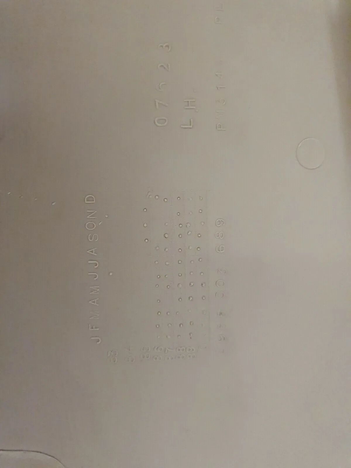 original Jeep Cherokee XJ Abdeckung, Verkleidung 8955003689 Links  beige