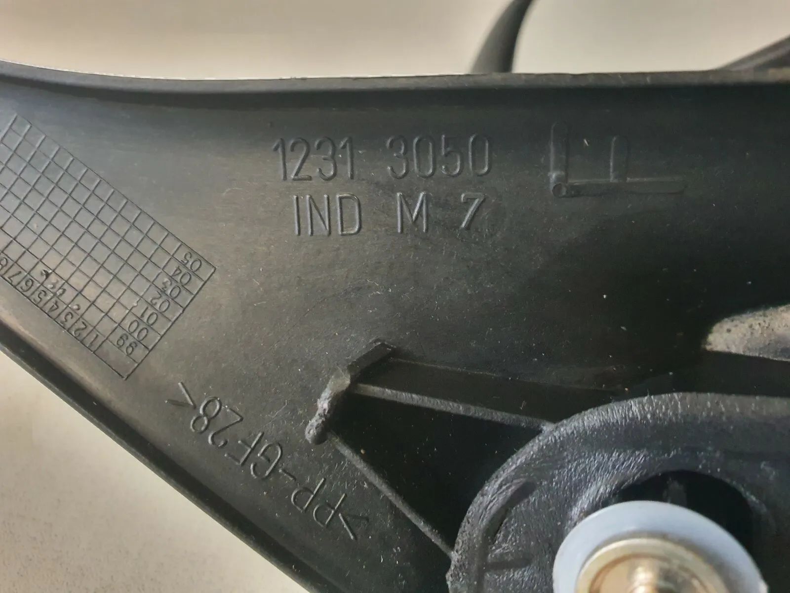 ⭐ Outside mirror manual unpainted right 1231305 RENAULT MEGANE I (BA0/1_) ⭐ 