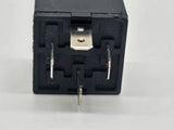 JD1912 DC12V Spule 40A 4 Stifte Elektromagnetisches Kfz Relais Schwarz
