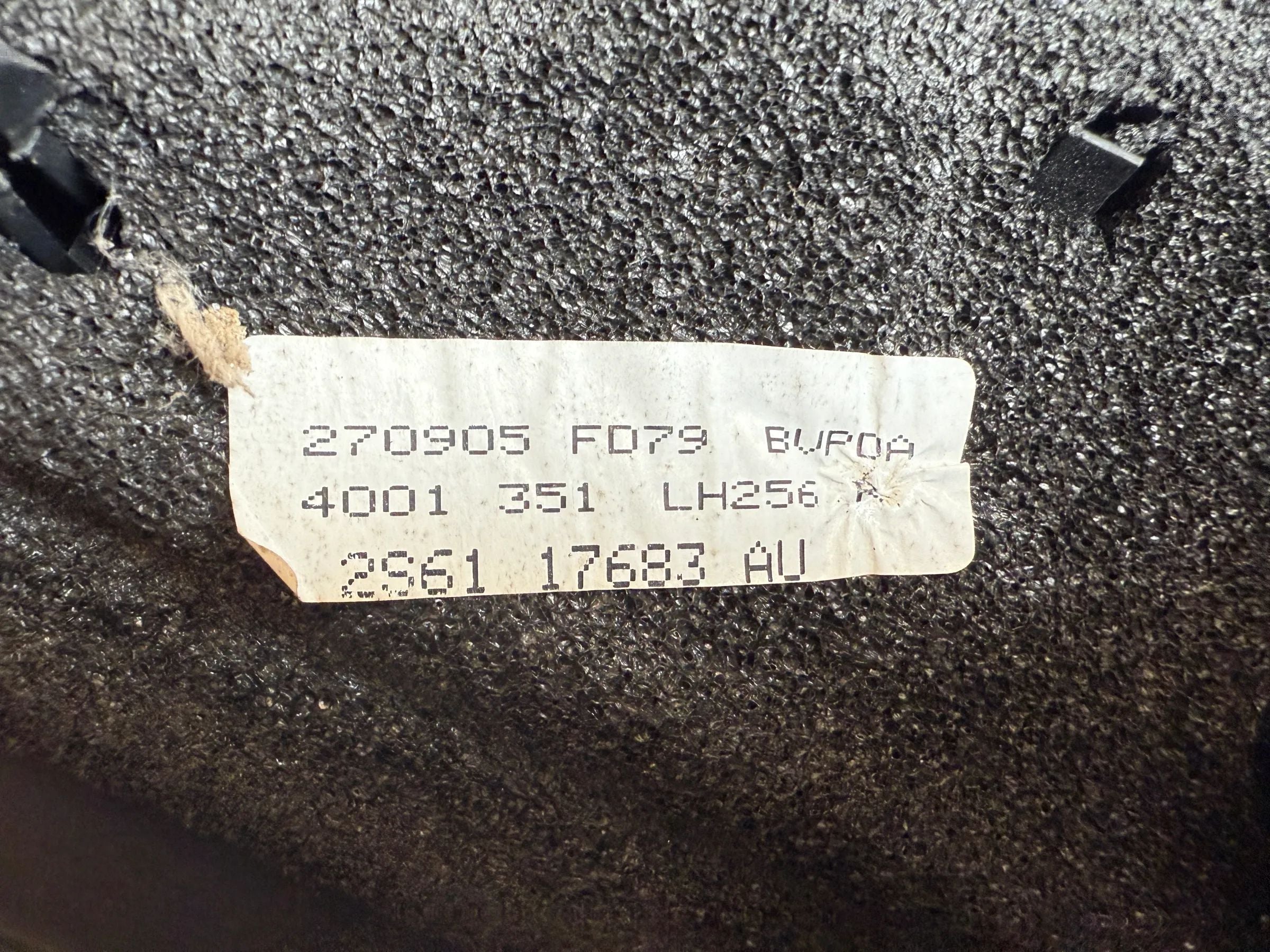 Original Ford Fiesta V 5 (JH/JD) buitenspiegel links zwart 2S6117683AU