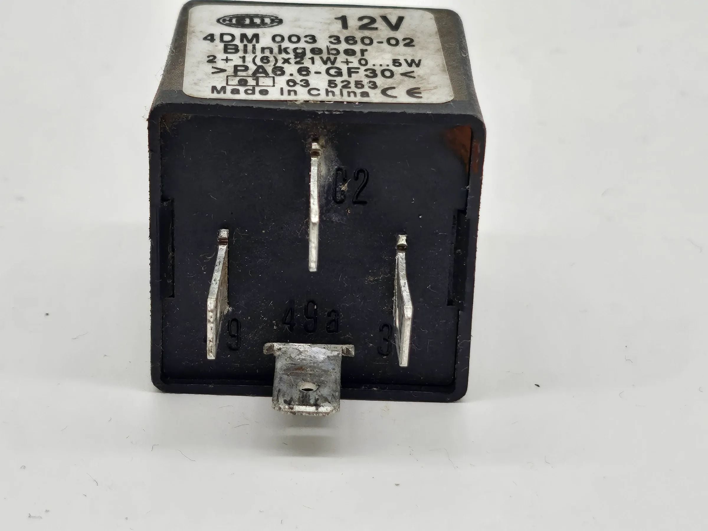 Original HELLA 4-PIN Blinkerrelais Relay Oldtimer 4DM003360-02