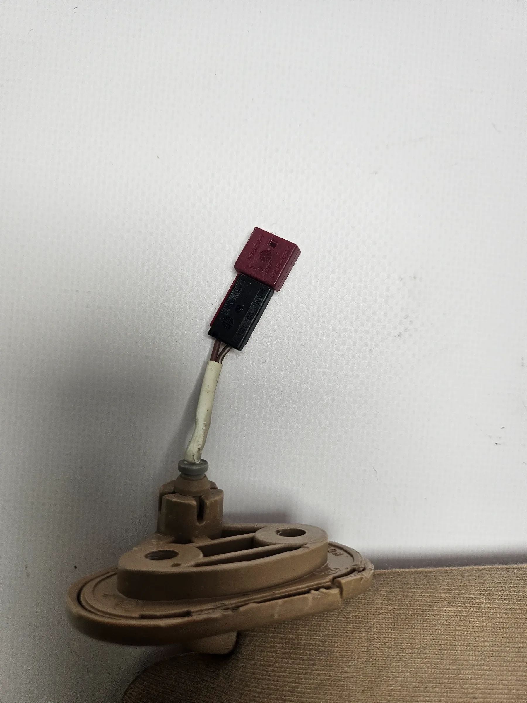 อะไหล่แท้ ผ้าบังแดด ซ้าย สีเบจ พร้อมกระจก BMW X5 E53