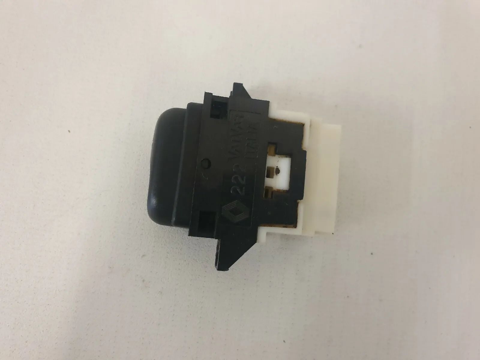 ⭐Peça original Renault Laguna I comutador de elevalunas dianteiro esquerdo 7701672452E branco⭐