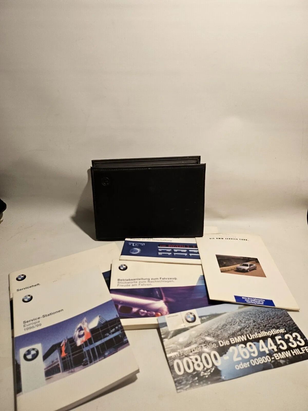 Carpeta original + manual de instrucciones BMW Serie 5 E39 520i 523i 528i 535i 540i 1998
