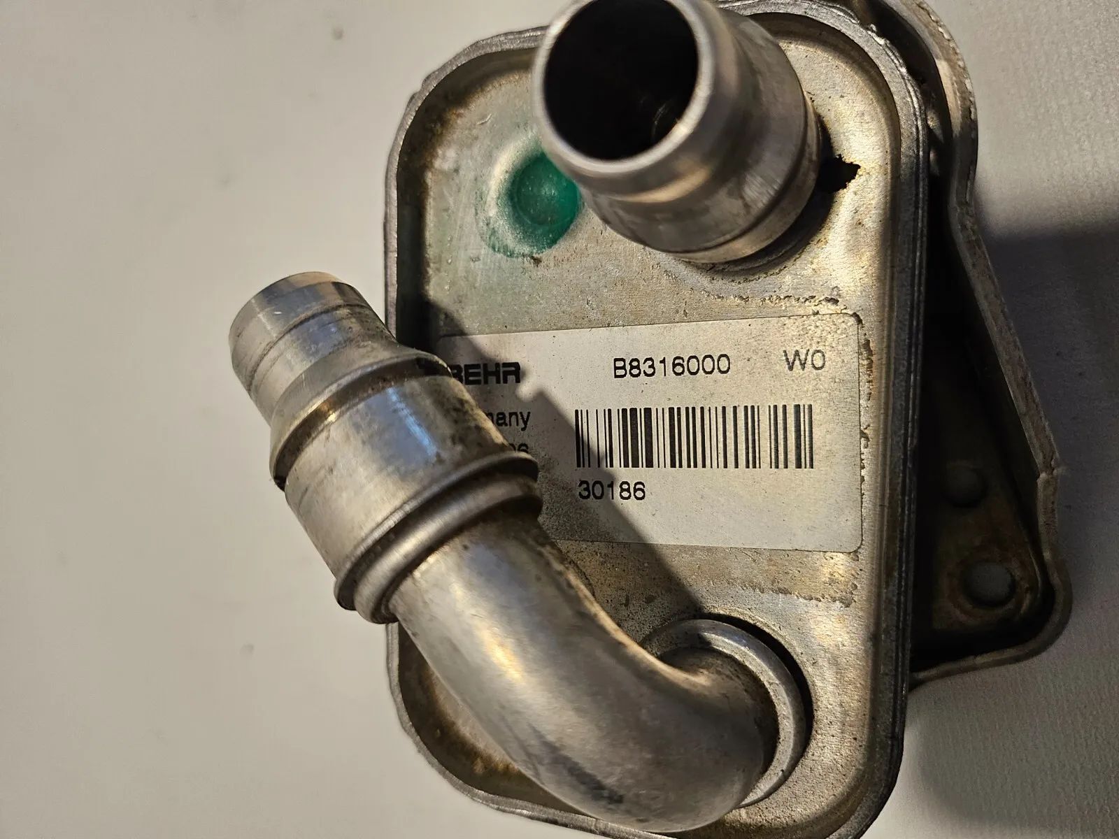 อะไหล่แท้หม้อน้ำออยล์ BMW 3er E90 E91 E92 E93 320i 2.0 เบนซิน N43B20A B8316000