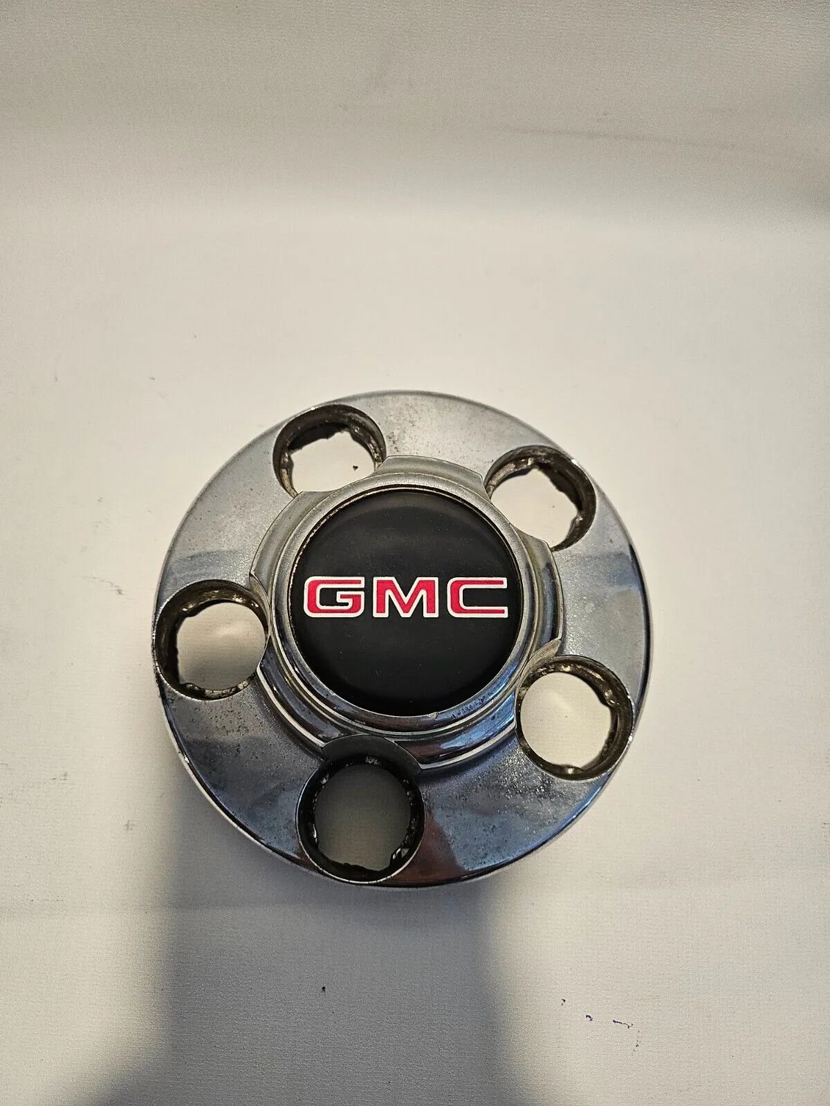 Cache-moyeu GMC C1613/8030-GMC GMC C1500, Van, Yukon Chrome Capuchon Central 46249