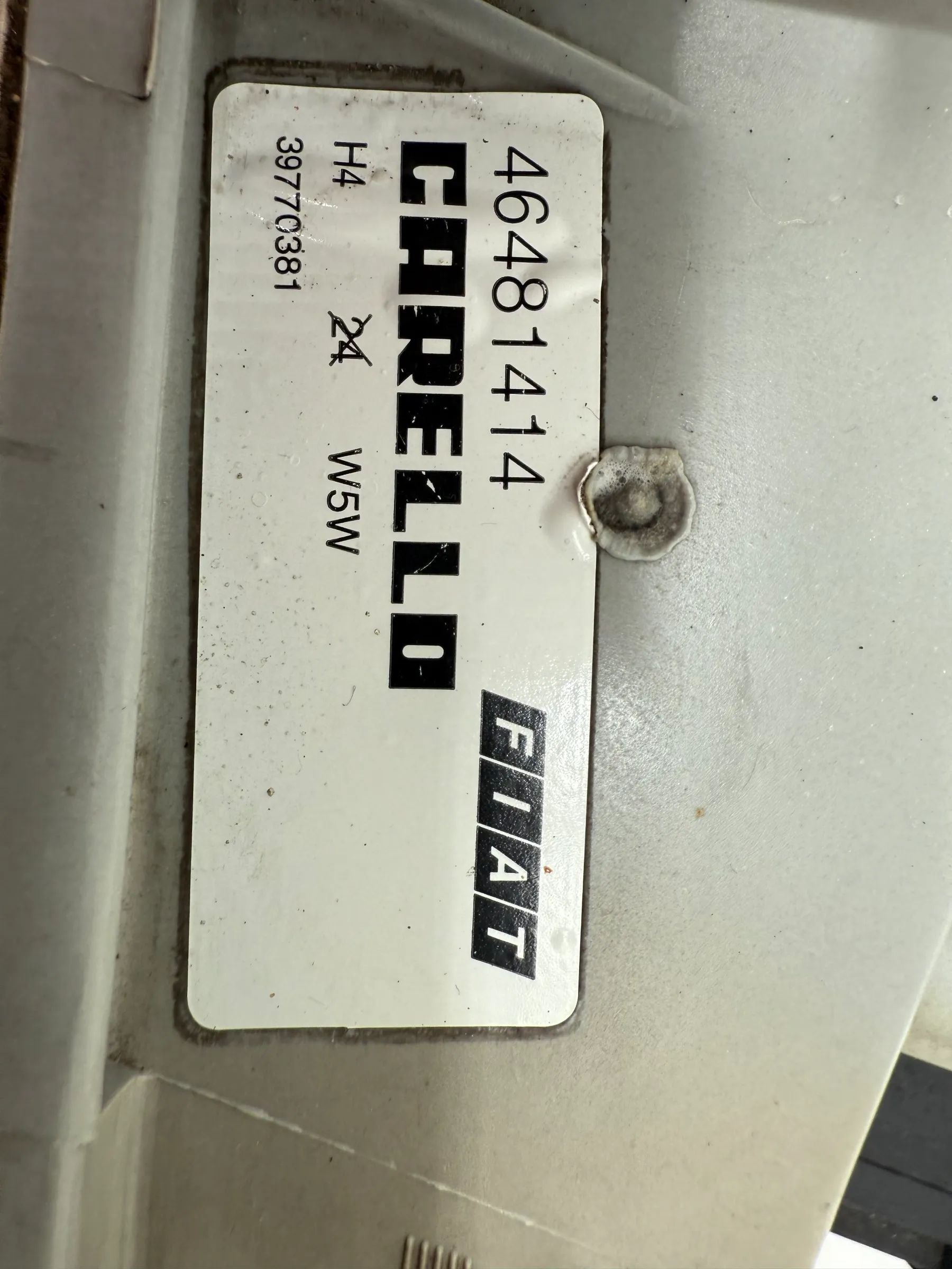 Originele Fiat Punto I Linker Koplamp 46481414 / 39770381