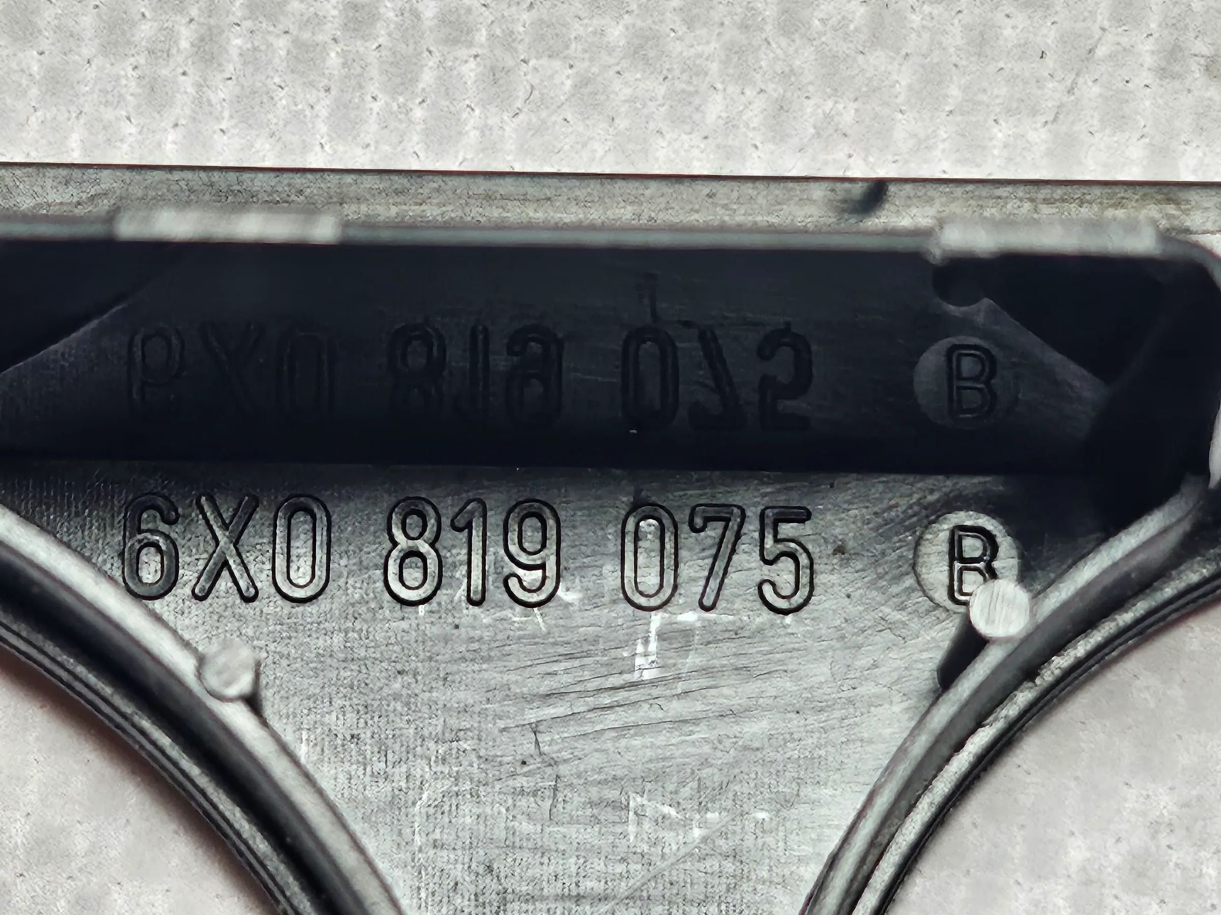 VW Поло 6N 6N2 Лупо 6X Панель управления вентилятором передняя центральная консоль 6X0819075B Auto-veritas