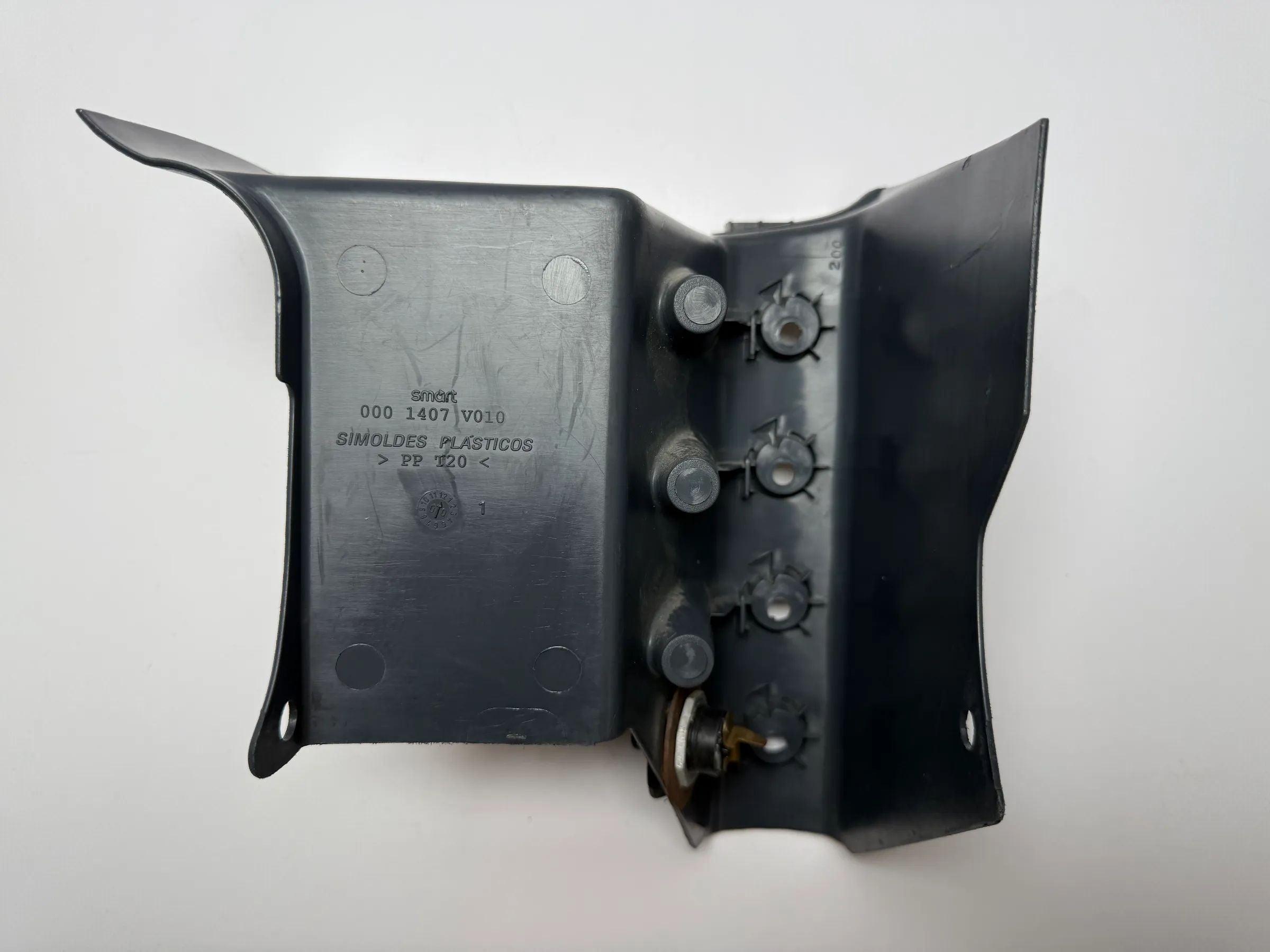 Originele Smart ForTwo Cabrio Afdekking Rand Grijs 0001407V010