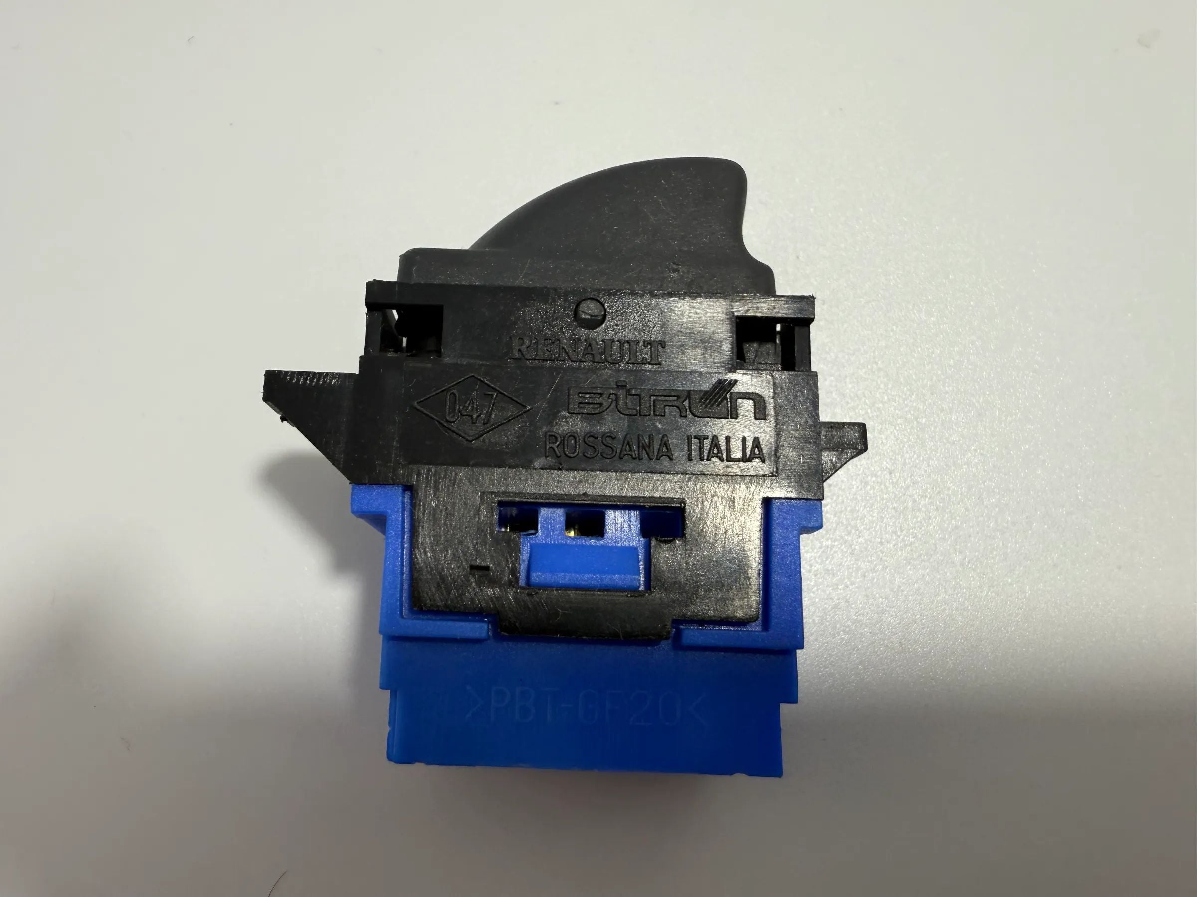 Original Renault Laguna I (B56_, 556_) 1.8 Elevador de Vidros Manual Azul 7700417486