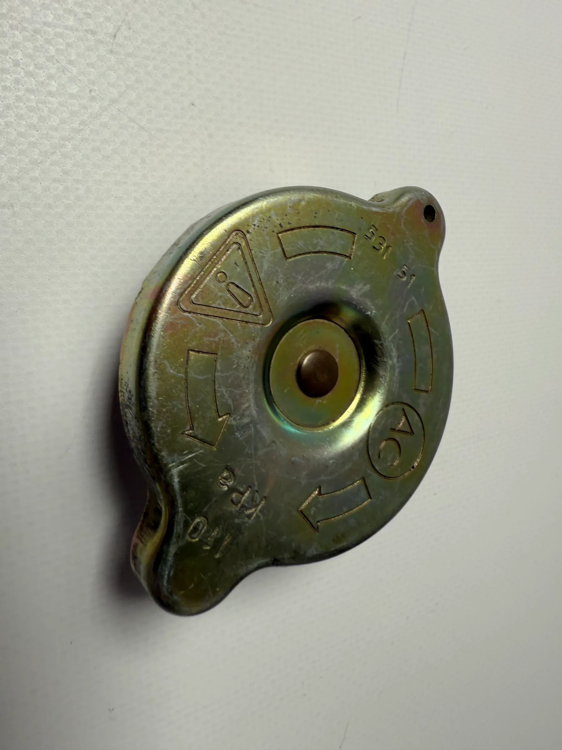 Tutup Radiator Asli Opel Kadett / Kapitän / Admiral AC Delco 531-51 9975648